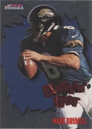 1997 Pro Line II Memorabilia Mark Brunell #B9