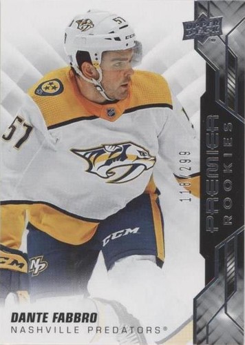 2019-20 Upper Deck Premier - Dante Fabbro #79