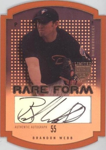 2004 Skybox Limited Edition - Brandon Webb #RFA-BW