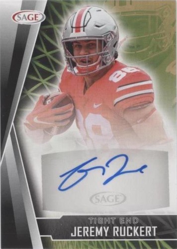 2022 SAGE High Series Jeremy Ruckert #A-JR4