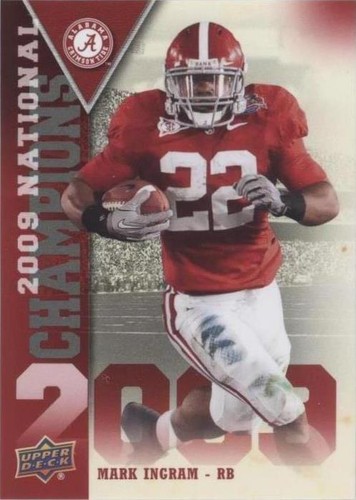 2012 Upper Deck University of Alabama Mark Ingram #NC-MI