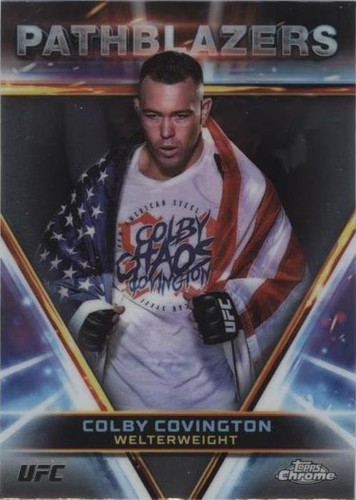 2024 Topps Chrome UFC - Colby Covington #PTH-5