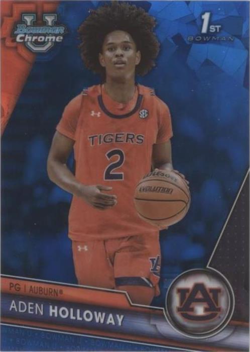 2023-24 Bowman University Chrome Sapphire Edition - Aden Holloway #10