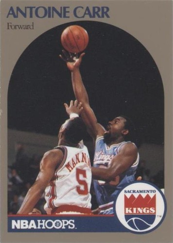 1990-91 NBA Hoops 100 Superstars - Antoine Carr #84
