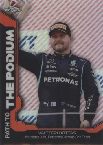 2021 Topps Chrome Formula 1 - Valtteri Bottas #PTP-VB