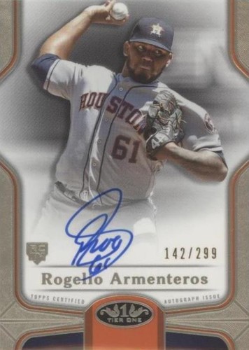 2020 Topps Tier One - Rogelio Armenteros #BOA-RA