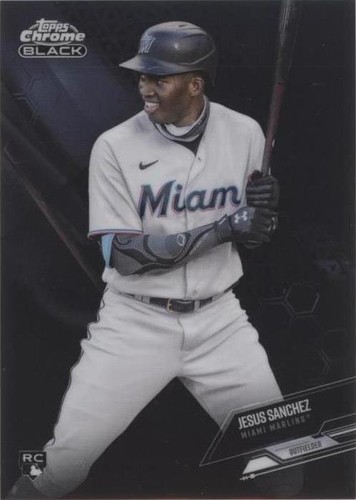 2021 Topps Chrome Black - Jesus Sanchez #45
