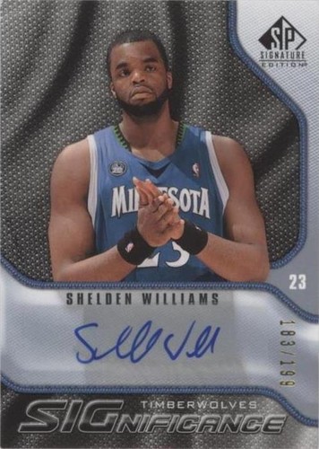 2009-10 SP Signature Edition - Shelden Williams #S-WS