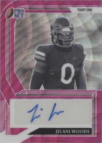 2022 Leaf Pro Set Metal Jelani Woods #BW-JW2