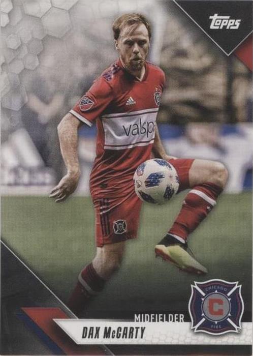 2019 Topps MLS Dax McCarty #117