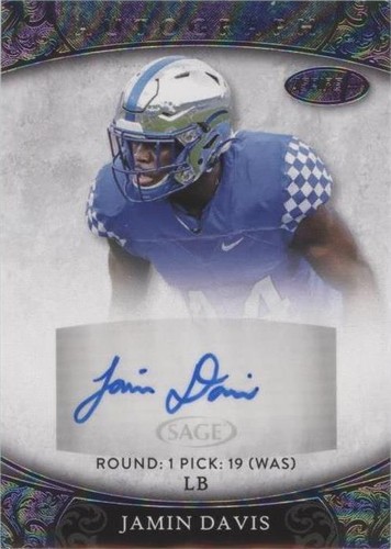 2021 Sage Aspire Jamin Davis #ASP-26