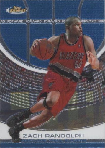 2005-06 Topps Finest - Zach Randolph #42