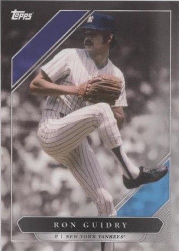 2021 Topps X Derek Jeter - Ron Guidry #12
