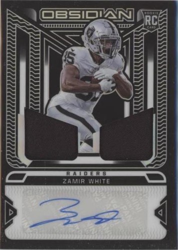 2022 Panini Obsidian Zamir White #RJI-ZWH