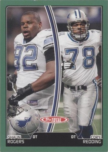 2007 Topps Total Cory Redding Shaun Rogers #205