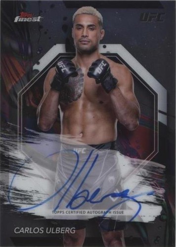 2024 Topps Finest UFC - Carlos Ulberg #FA-CUG