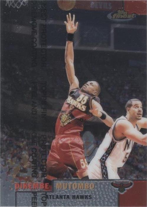 1999-00 Topps Finest - Dikembe Mutombo #57