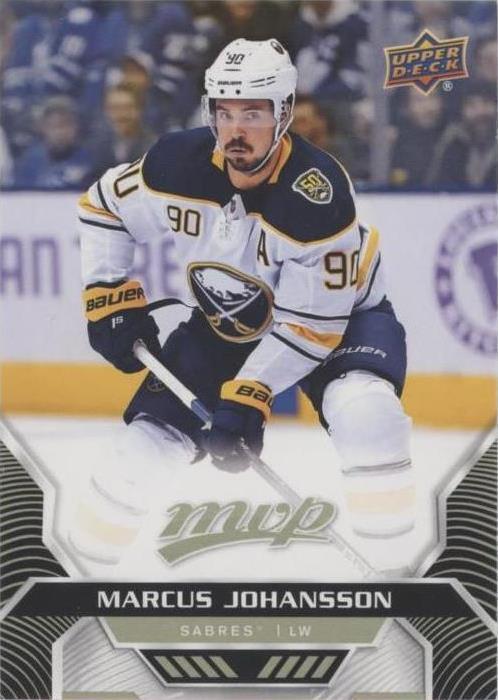 2020-21 Upper Deck MVP - Marcus Johansson #43