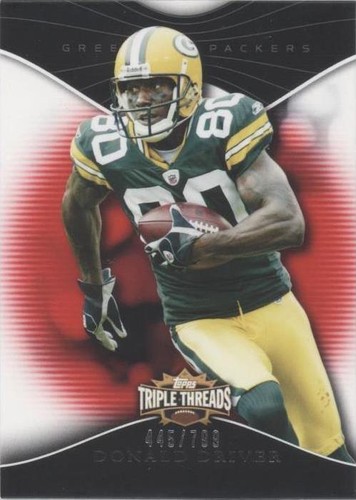 2009 Topps Triple Threads Donald Driver #74