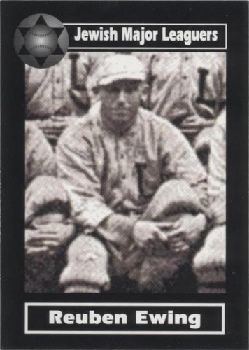 2003 American Jewish Historical Society Jewish Major Leaguers - Reuben Ewing #33