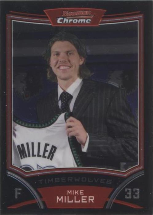 2008-09 Bowman Draft Picks & Stars - Mike Miller #64