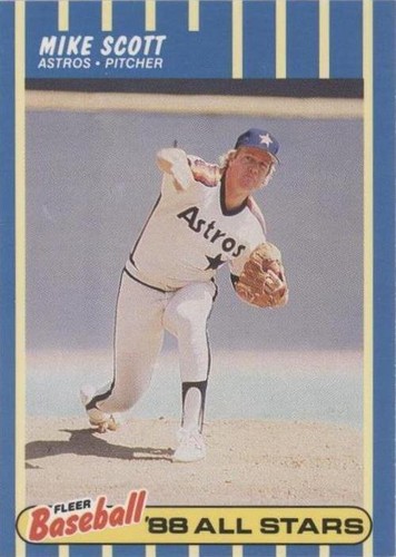 1988 Fleer Baseball All Stars - Mike Scott #37