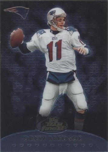1999 Topps Finest Drew Bledsoe #T4