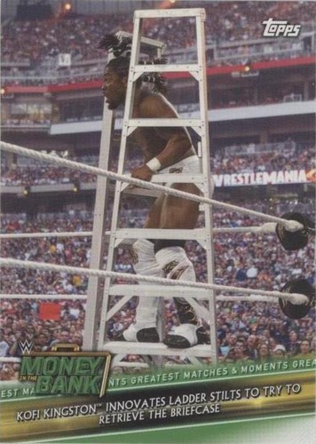 2019 Topps WWE Money in the Bank - Kofi Kingston #GMM-4