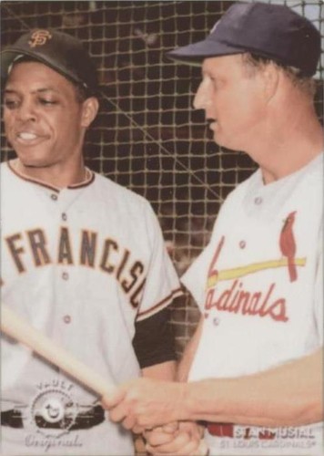 2016 Topps Legacies of Baseball - Stan Musial Willie Mays #VM-46