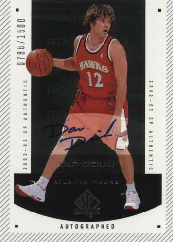 2002-03 SP Authentic - Dan Dickau #168
