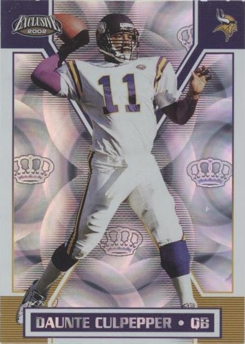 2002 Pacific Exclusive Daunte Culpepper #95