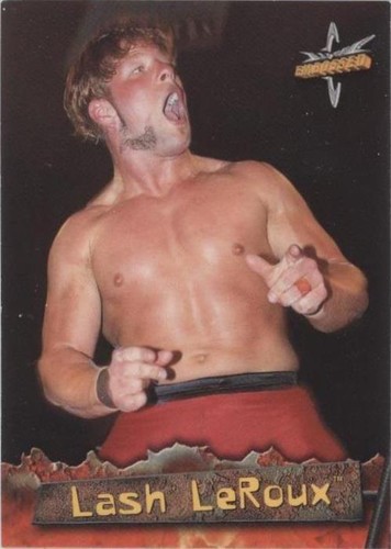 1999 Topps WCW Embossed - Lash Leroux #3