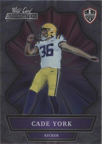 2021 Wild Card Alumination NIL Collegiate Edition Cade York #ANBC-8