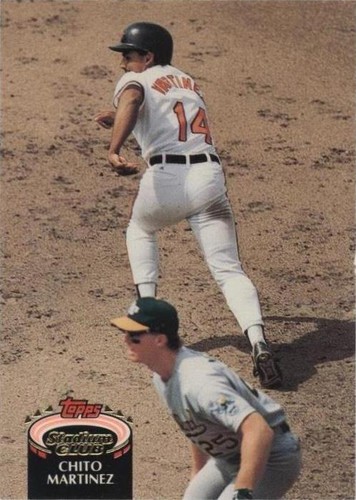 1992 Topps Stadium Club - Chito Martinez #438