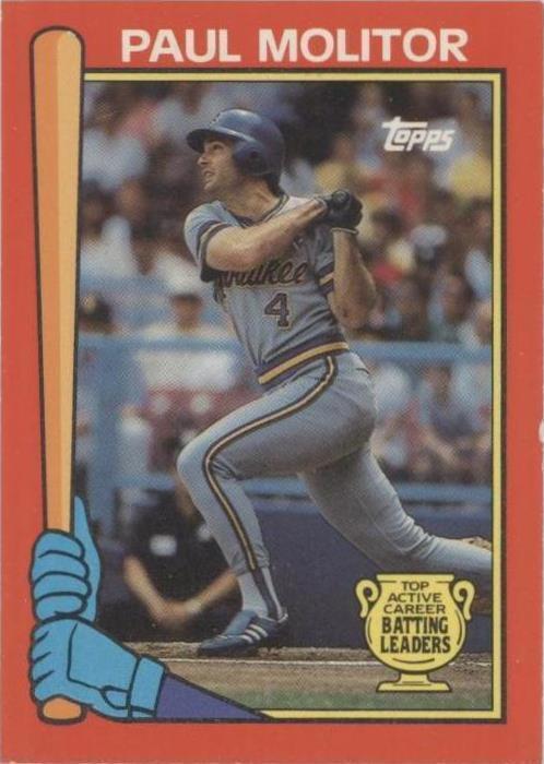 1989 Topps - Paul Molitor #10