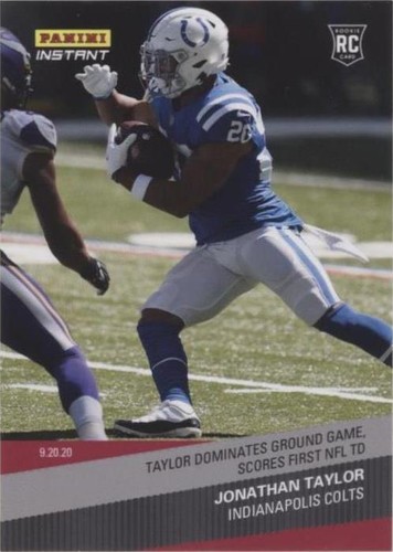 2020 Panini Instant NFL Jonathan Taylor #30
