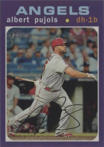 2020 Topps Heritage - Albert Pujols #THC-78