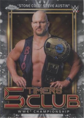 2021 Topps Chrome WWE - Steve Austin #5T-15