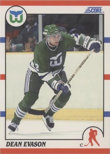 1990-91 Score - Dean Evason #259