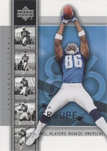2004 Upper Deck NFL Players Rookie Premiere Ben Troupe #16