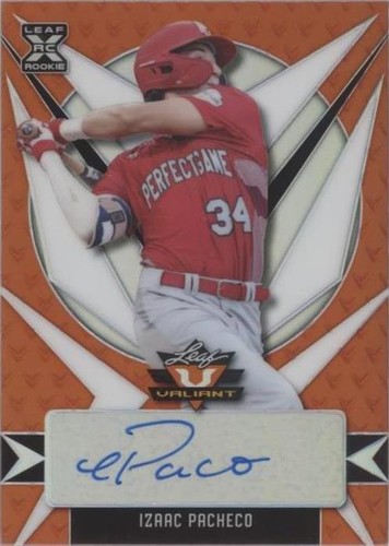 2021 Leaf Valiant - Izaac Pacheco #BA-IP1