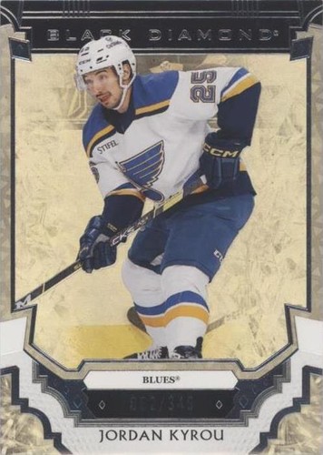 2023-24 Upper Deck Black Diamond - Jordan Kyrou #BDB-JK