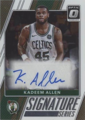 2017-18 Panini Donruss Optic - Kadeem Allen #11