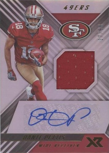 2018 Panini XR Dante Pettis #RSA18