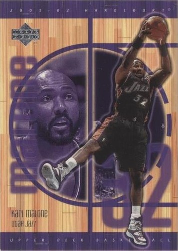 2001-02 Upper Deck Hardcourt - Karl Malone #82