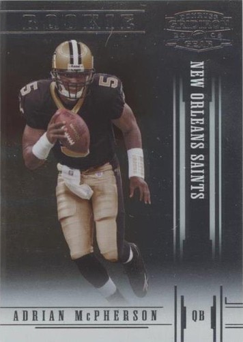 2005 Donruss Gridiron Gear Adrian McPherson #144
