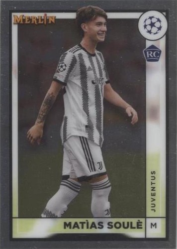 2022-23 Topps Merlin UEFA Club Competitions Matias Soule #80