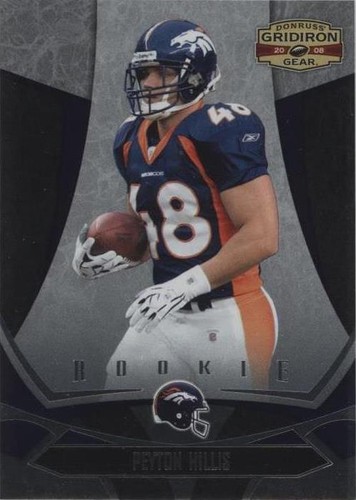 2008 Donruss Gridiron Gear Peyton Hillis #179