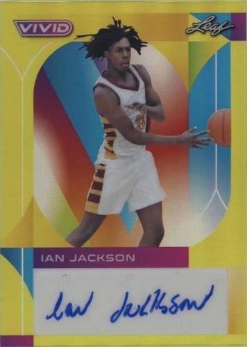 2022-23 Leaf Vivid - Ian Jackson #BA-IJ1