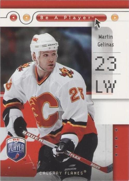 2005-06 Upper Deck Be a Player - Martin Gelinas #14